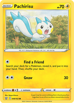 Pachirisu #49 from Battle Styles