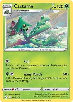 Cacturne #5 from Battle Styles