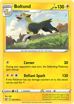 Boltund #53 from Battle Styles