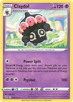 Claydol #58 from Battle Styles