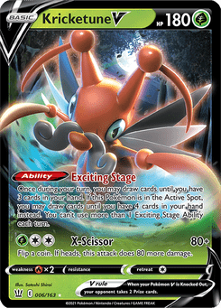 Kricketune V #6 from Battle Styles
