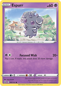 Espurr #60 from Battle Styles
