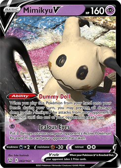 Mimikyu V #62 from Battle Styles