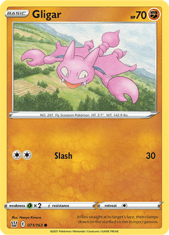 Gligar #71 from Battle Styles
