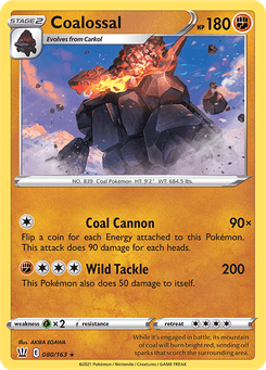 Coalossal #80 from Battle Styles