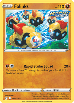 Falinks #83 from Battle Styles