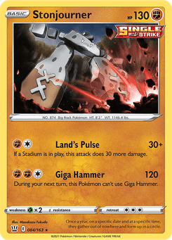 Stonjourner #84 from Battle Styles