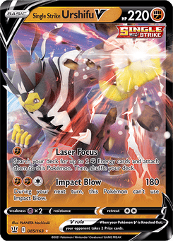 Single Strike Urshifu V #85 from Battle Styles