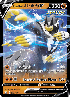 Rapid Strike Urshifu V #87 from Battle Styles