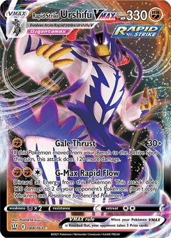 Rapid Strike Urshifu VMAX #88 from Battle Styles