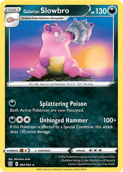 Galarian Slowbro #92 from Battle Styles