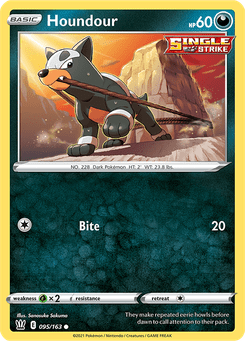 Houndour #95 from Battle Styles