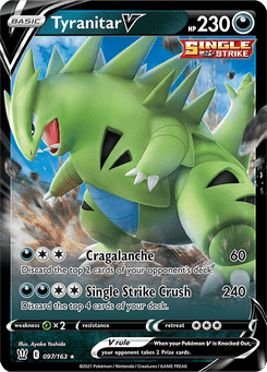 Tyranitar V #97 from Battle Styles