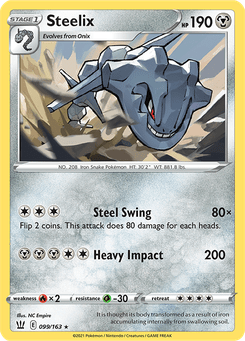 Steelix #99 from Battle Styles