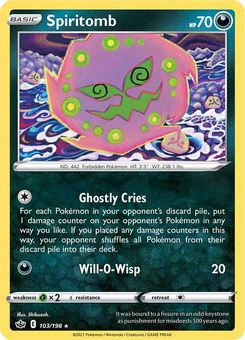 Spiritomb #103 from Chilling Reign