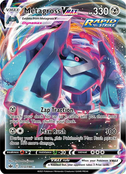 Metagross VMAX #113 from Chilling Reign