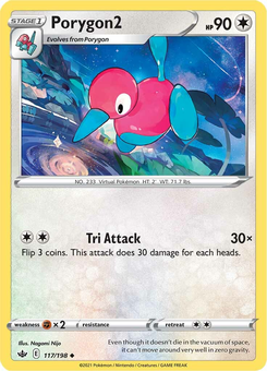 Porygon2 #117 from Chilling Reign