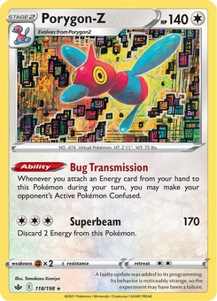 Porygon-Z #118 from Chilling Reign