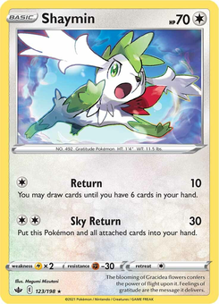 Shaymin #123 from Chilling Reign