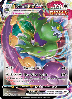 Tornadus VMAX #125 from Chilling Reign