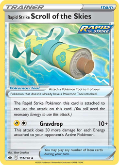 Rapid Strike Scroll of the Skies #151 from Chilling Reign