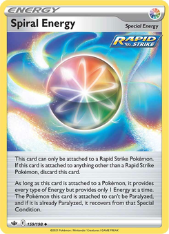 Spiral Energy #159 from Chilling Reign