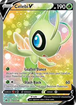 Celebi V  #160 from Chilling Reign