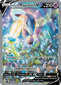 Galarian Rapidash V #168 by sui