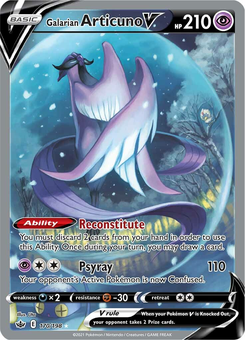 Galarian Articuno V #170 by Uta