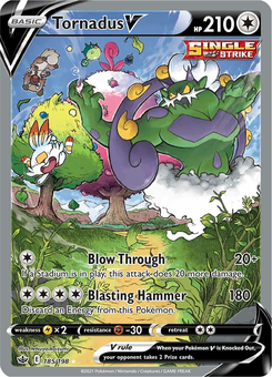 Tornadus V #185 from Chilling Reign