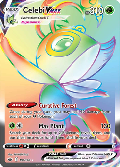 Celebi VMAX #199 from Chilling Reign
