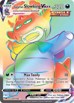 Galarian Slowking VMAX #207 from Chilling Reign