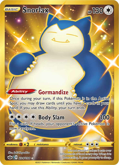Snorlax #224 from Chilling Reign