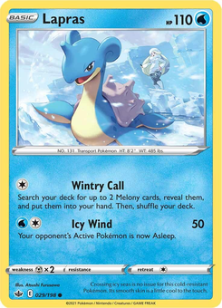 Lapras #29 from Chilling Reign