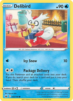 Delibird #32 from Chilling Reign