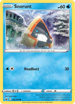 Snorunt #35 from Chilling Reign