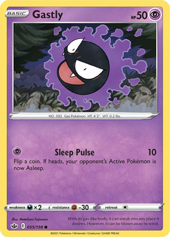 Gastly #55 from Chilling Reign