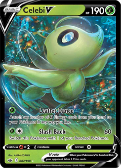 Celebi V #7 from Chilling Reign