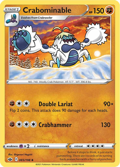 Crabominable #85 from Chilling Reign