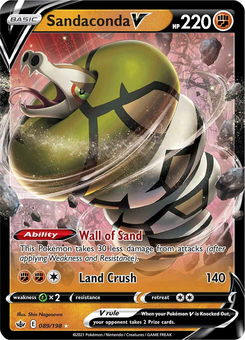 Sandaconda V #89 from Chilling Reign