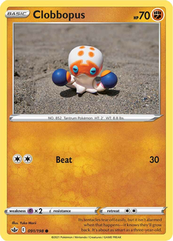 Clobbopus #91 from Chilling Reign