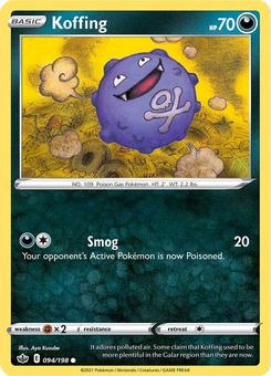 Koffing #94 from Chilling Reign