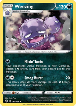 Weezing #95 from Chilling Reign