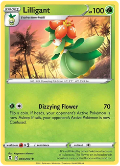Lilligant #10 from Evolving Skies