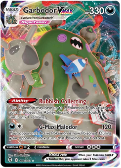 Garbodor VMAX #101 from Evolving Skies