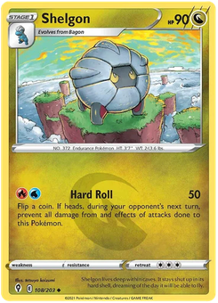 Shelgon #108 from Evolving Skies