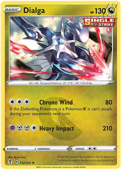 Dialga #112 from Evolving Skies