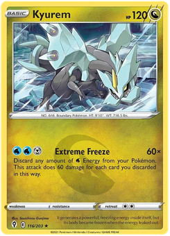 Kyurem #116 from Evolving Skies