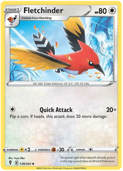 Fletchinder #139 from Evolving Skies