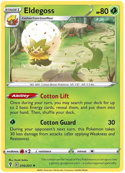 Eldegoss #16 from Evolving Skies